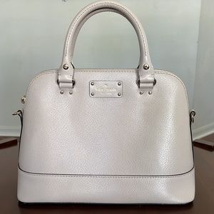 🍒🍒🍒WHITE KATE SPADE DOME HANDBAG
